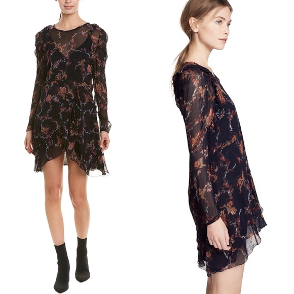 IRO Women's Black Loxie Dress - Picture 2 of 14